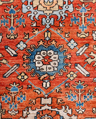 Serapi One-of-a-Kind Wool Orange Area Rug 8' 3" x 10' 0"