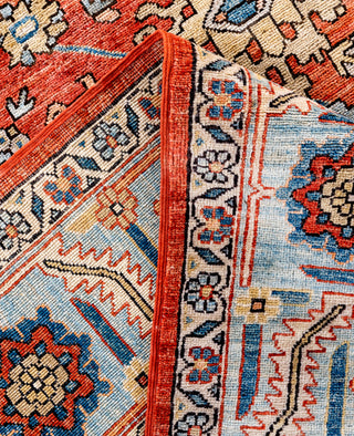 Serapi One-of-a-Kind Wool Orange Area Rug 8' 3" x 10' 0"