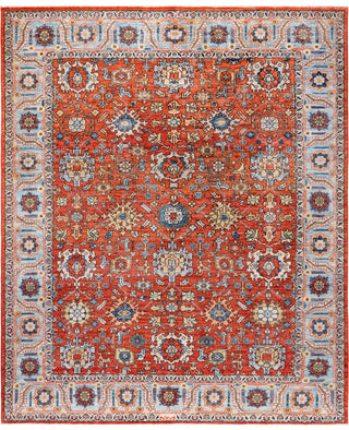 Serapi One-of-a-Kind Wool Orange Area Rug 8' 3" x 10' 0"
