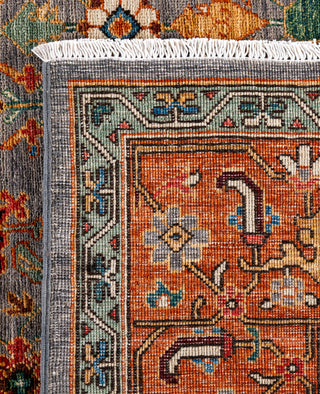 Serapi One-of-a-Kind Wool Gray Area Rug 8' 1" x 10' 3"