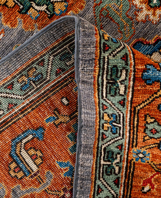 Serapi One-of-a-Kind Wool Gray Area Rug 8' 1" x 10' 3"