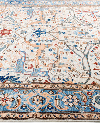 Serapi One-of-a-Kind Wool Ivory Area Rug 7' 9" x 9' 9"