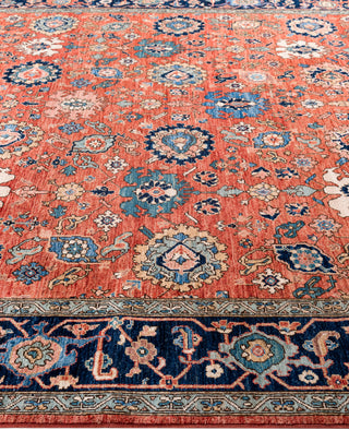 Serapi One-of-a-Kind Wool Orange Area Rug 8' 0" x 10' 1"