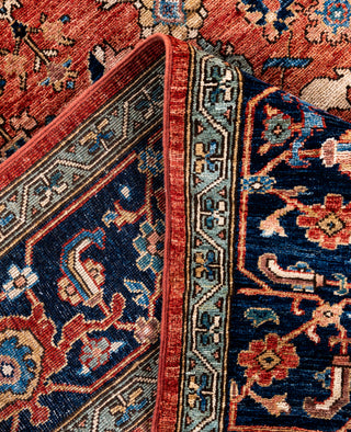 Serapi One-of-a-Kind Wool Orange Area Rug 8' 0" x 10' 1"