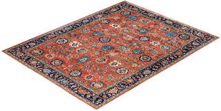 Serapi One-of-a-Kind Wool Orange Area Rug 8' 0" x 10' 1"