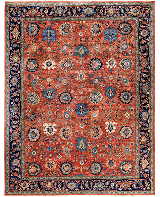 Serapi One-of-a-Kind Wool Orange Area Rug 8' 0" x 10' 1"