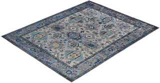 Serapi One-of-a-Kind Wool Gray Area Rug 8' 0" x 9' 11"