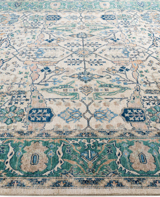Serapi One-of-a-Kind Wool Ivory Area Rug 8' 2" x 9' 10"
