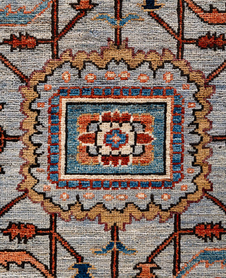 Serapi One-of-a-Kind Wool Gray Area Rug 8' 0" x 9' 11"