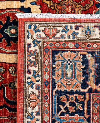Serapi One-of-a-Kind Wool Red Area Rug 7' 10" x 9' 10"