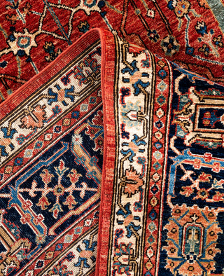 Serapi One-of-a-Kind Wool Red Area Rug 7' 10" x 9' 10"