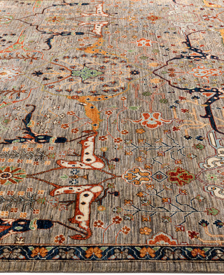 Serapi One-of-a-Kind Wool Brown Area Rug 8' 3" x 9' 9"