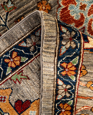 Serapi One-of-a-Kind Wool Brown Area Rug 8' 3" x 9' 9"