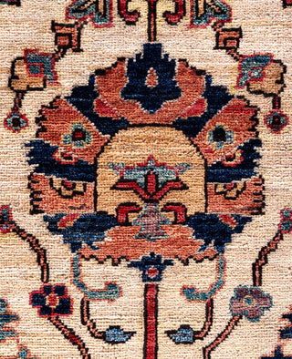 Serapi One-of-a-Kind Wool Ivory Area Rug 8' 1" x 9' 11"