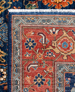Serapi One-of-a-Kind Wool Blue Area Rug 8' 1" x 10' 1"