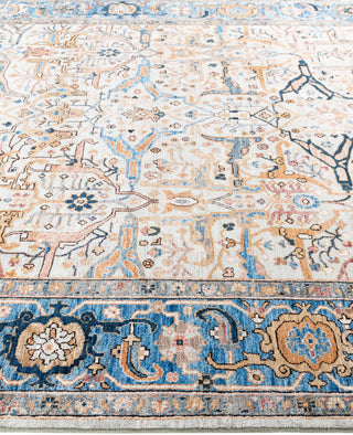 Serapi One-of-a-Kind Wool Gray Area Rug 8' 0" x 9' 9"