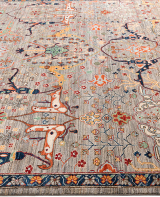 Serapi One-of-a-Kind Wool Brown Area Rug 8' 3" x 9' 10"