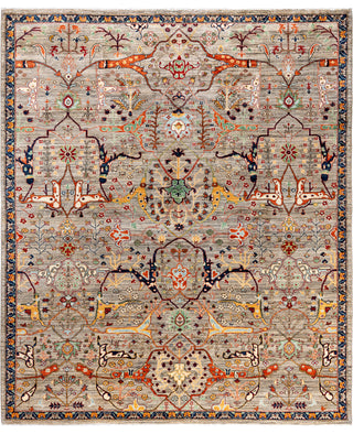 Serapi One-of-a-Kind Wool Brown Area Rug 8' 3" x 9' 10"