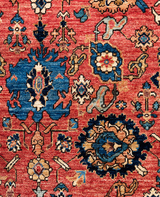 Serapi One-of-a-Kind Wool Pink Area Rug 8' 2" x 10' 0"