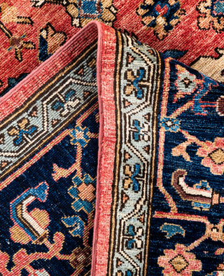 Serapi One-of-a-Kind Wool Pink Area Rug 8' 2" x 10' 0"
