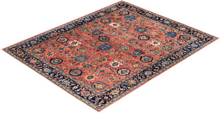 Serapi One-of-a-Kind Wool Pink Area Rug 8' 2" x 10' 0"