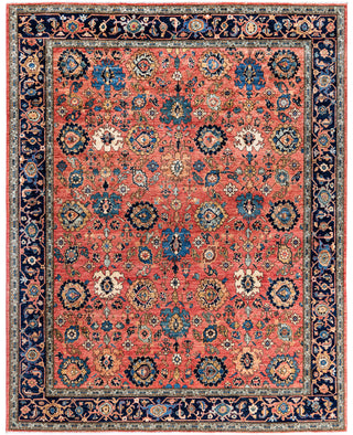 Serapi One-of-a-Kind Wool Pink Area Rug 8' 2" x 10' 0"