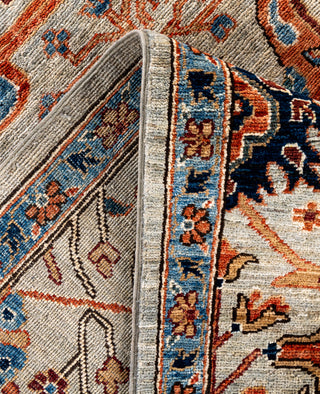Serapi One-of-a-Kind Wool Beige Area Rug 7' 11" x 9' 11"