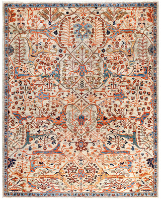 Serapi One-of-a-Kind Wool Beige Area Rug 7' 11" x 9' 11"