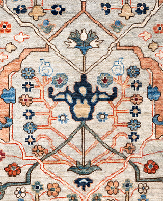 Serapi One-of-a-Kind Wool Ivory Area Rug 8' 2" x 10' 0"