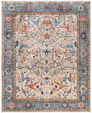 Serapi One-of-a-Kind Wool Ivory Area Rug 8' 2" x 10' 0"