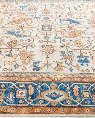 Serapi One-of-a-Kind Wool Ivory Area Rug 8' 1" x 9' 9"