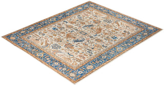 Serapi One-of-a-Kind Wool Ivory Area Rug 8' 1" x 9' 9"