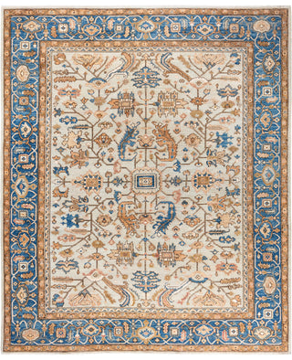 Serapi One-of-a-Kind Wool Ivory Area Rug 8' 1" x 9' 9"