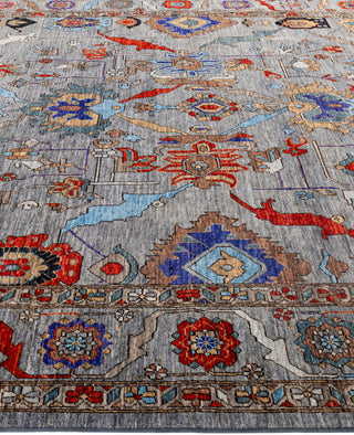Serapi One-of-a-Kind Wool Gray Area Rug 8' 1" x 10' 0"