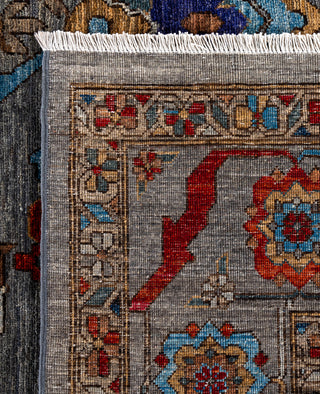 Serapi One-of-a-Kind Wool Gray Area Rug 8' 1" x 10' 0"