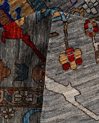 Serapi One-of-a-Kind Wool Gray Area Rug 8' 1" x 10' 0"