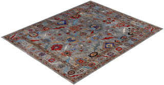 Serapi One-of-a-Kind Wool Gray Area Rug 8' 1" x 10' 0"
