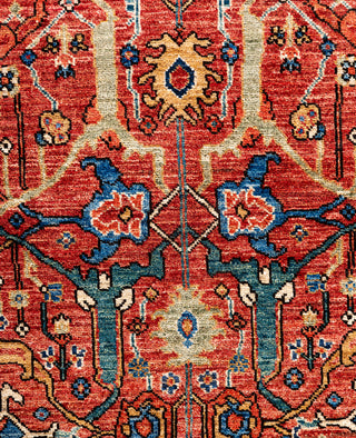 Serapi One-of-a-Kind Wool Red Area Rug 8' 3" x 10' 0"