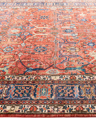 Serapi One-of-a-Kind Wool Red Area Rug 8' 3" x 10' 0"