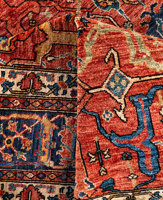 Serapi One-of-a-Kind Wool Red Area Rug 8' 3" x 10' 0"