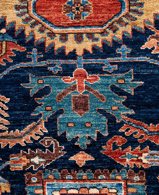 Serapi One-of-a-Kind Wool Blue Area Rug 8' 0" x 9' 10"