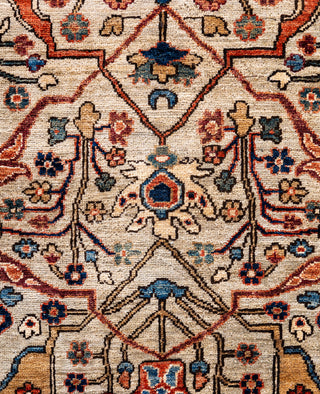 Serapi One-of-a-Kind Wool Ivory Area Rug 8' 0" x 9' 10"