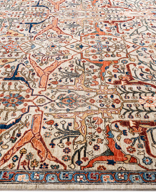 Serapi One-of-a-Kind Wool Ivory Area Rug 8' 0" x 9' 10"