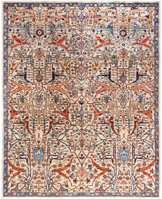 Serapi One-of-a-Kind Wool Ivory Area Rug 8' 0" x 9' 10"