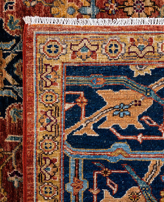 Serapi One-of-a-Kind Wool Orange Area Rug 8' 1" x 10' 1"