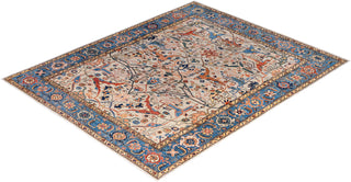 Serapi One-of-a-Kind Wool Gray Area Rug 7' 10" x 9' 9"
