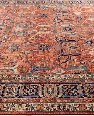 Serapi One-of-a-Kind Wool Red Area Rug 8' 3" x 10' 0"