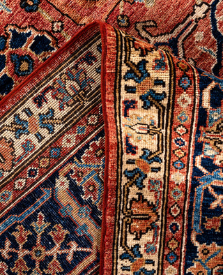Serapi One-of-a-Kind Wool Red Area Rug 8' 3" x 10' 0"