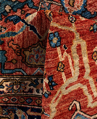 Serapi One-of-a-Kind Wool Red Area Rug 8' 3" x 10' 0"