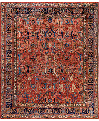 Serapi One-of-a-Kind Wool Red Area Rug 8' 3" x 10' 0"